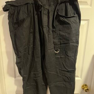 Stylish Black Cargo Pants